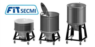 Container et accessoire transfert matière